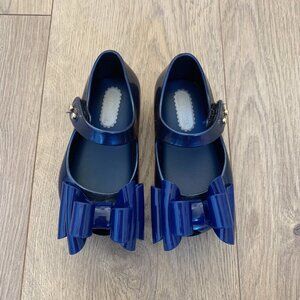 Mini Melissa Ultragirl Flats • Navy Blue • Size 5
